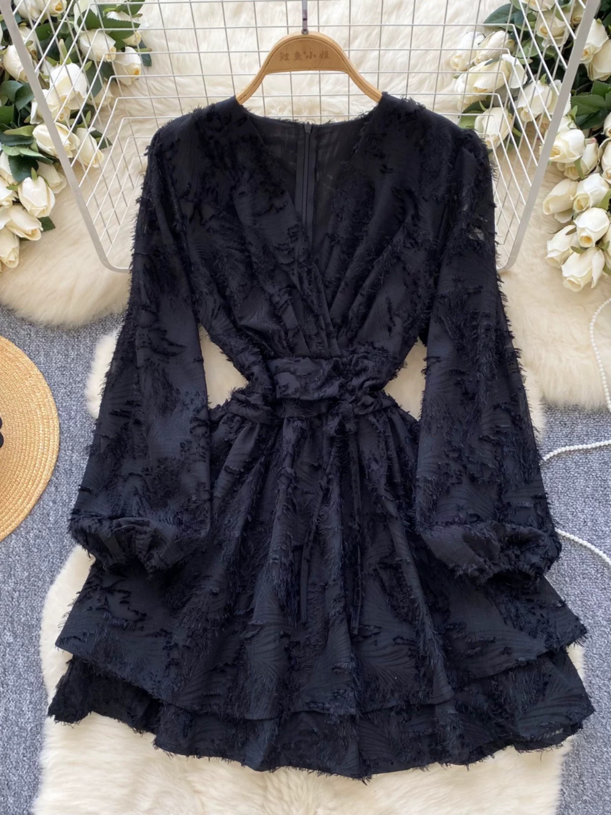 Night motive dress CD899 images